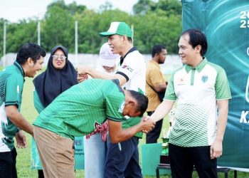 Bupati Batang Hari Tutup Langsung Turnamen Sepak Bola Liga Pelajar Se-Kabupaten 2025