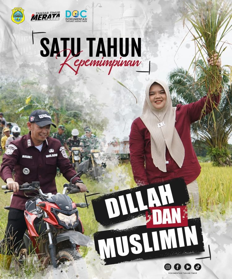 Setahun Dillah – Muslimin Pimpin Tanjabtim, Simak Prestasinya?