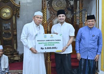 Wawako Diza Safari Ramadan di Masjid Kurnia
