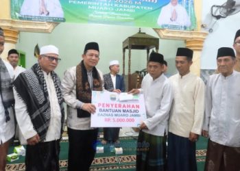 Bupati BBS Safari Ramadhan di Desa Kebun IX
