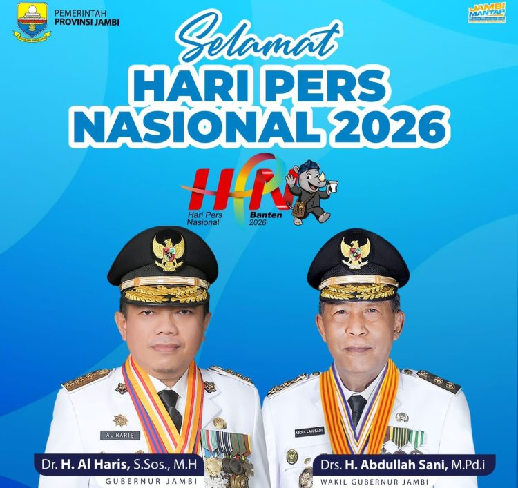 Gubernur Jambi Apresiasi Peran Pers sebagai Mitra Pembangunan