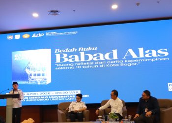 Gubernur Al Haris Hadiri Bedah Buku Babad Alas, karya Autobiografi-Reflektif Wamendagri Bima Arya Sugiarto