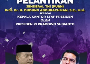 Ketua IKAL Lemhannas RI Jambi Ucapkan Selamat atas Pelantikan Dudung Abdurachman sebagai Kepala Kantor Staf Presiden