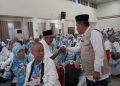 Wagub Lepas 443 Jamaah Calon Haji Provinsi Jambi Kloter BTH 21