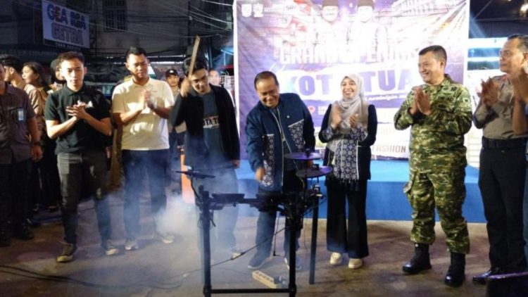 Hidupkan Kembali Kawasan Pasar, Maulana-Diza Lauching Wisata Kuliner Kota Tua