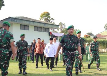 450 Prajurit Yonif 142/KJ Kembali dari Papua