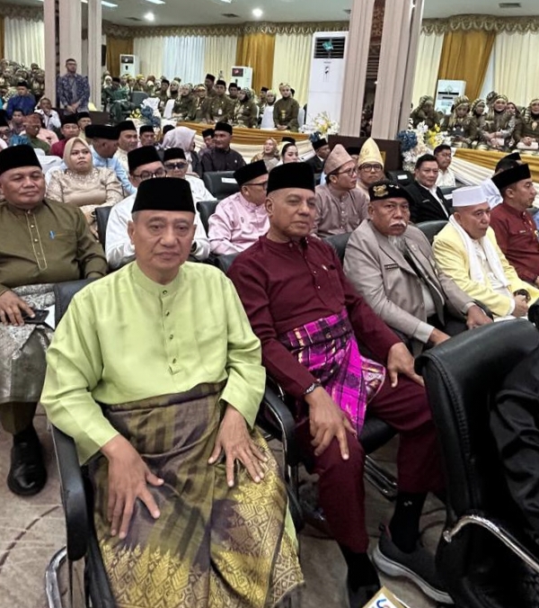 Usman Ermulan, Hazrin Nurdin, dan Mantan Kapolda Jambi Hadir di HUT Kota Jambi