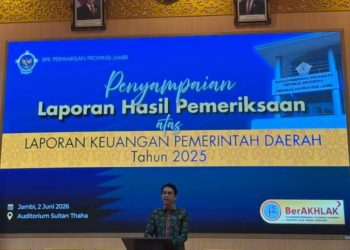 Batang Hari Kembali Raih Predikat WTP ke-13 Kalinya dari BPK RI